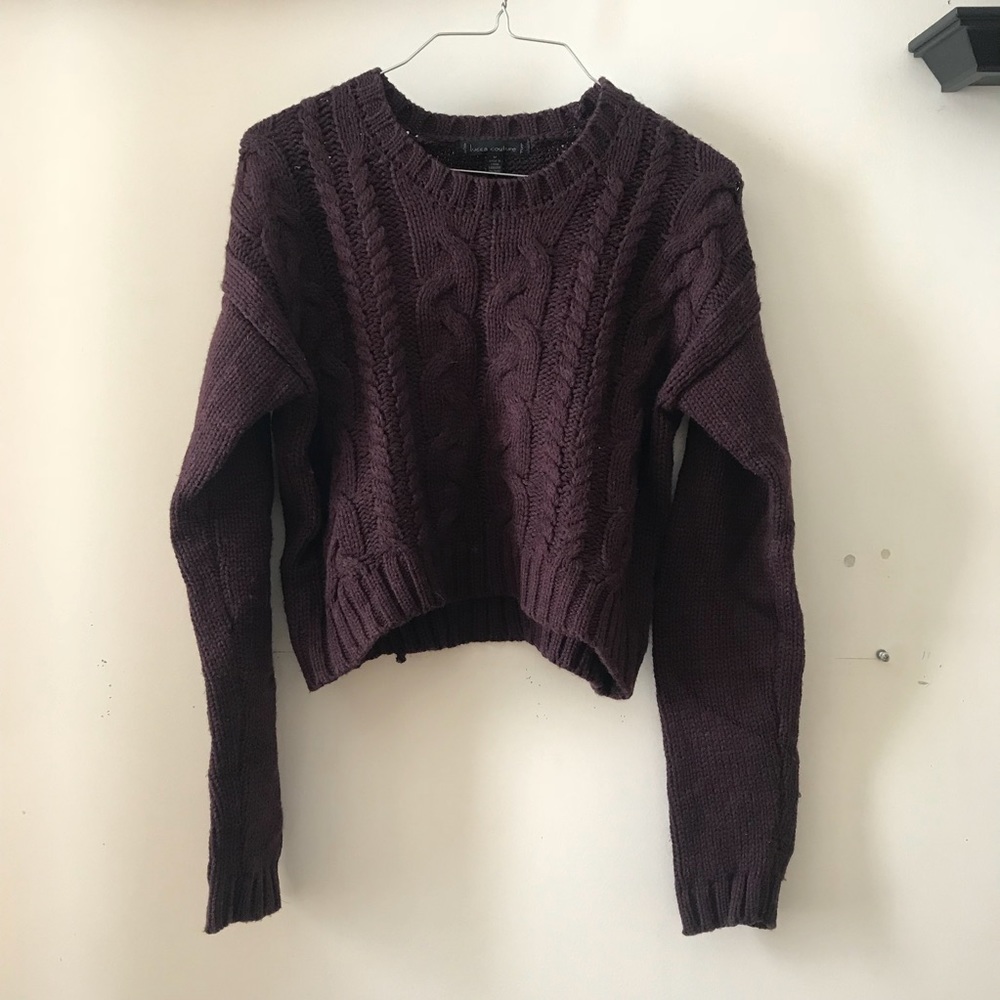 Cropped sweater